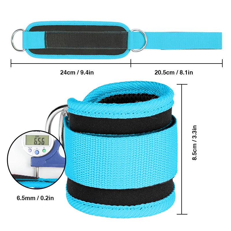 CABLE ANKLE STRAPS FOR LEG & GLUTE TRAINING