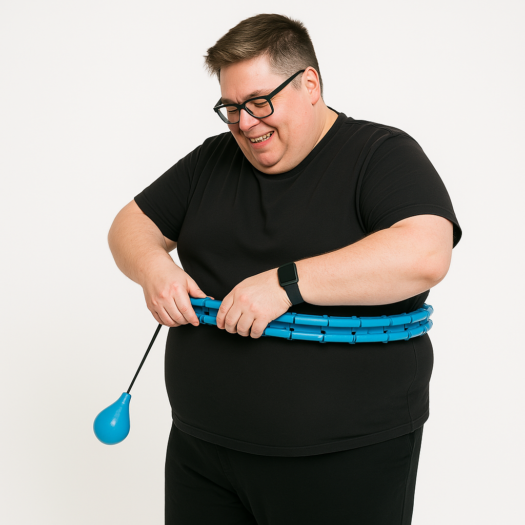 ADJUSTABLE WEIGHT LOSS HULA HOOP