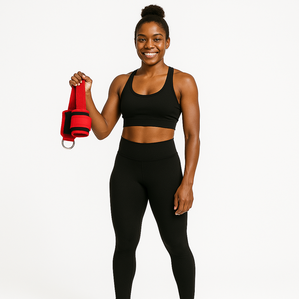 CABLE ANKLE STRAPS FOR LEG & GLUTE TRAINING