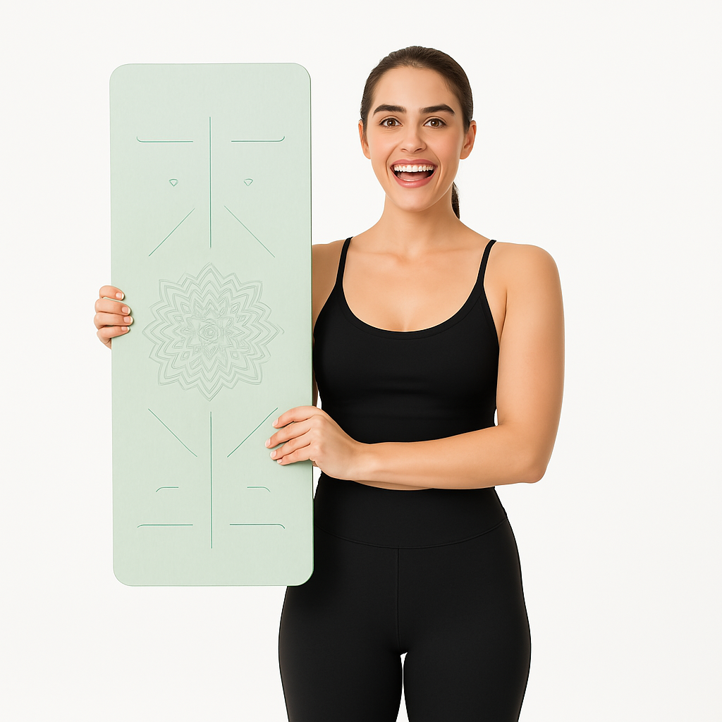 TPE YOGA MAT NON-SLIP FITNESS